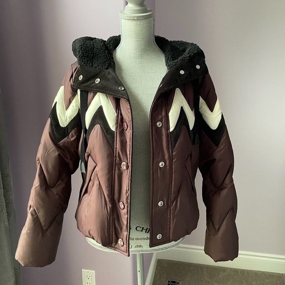 Coach Fair Isle Puffer Jacket - Picture 10 of 14